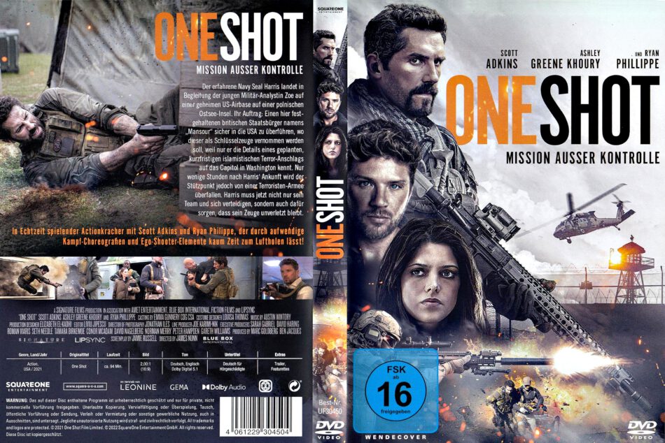 One Shot R2 DE DVD Cover - DVDcover.Com