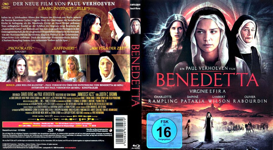 Benedetta DE Blu-Ray Cover - DVDcover.Com