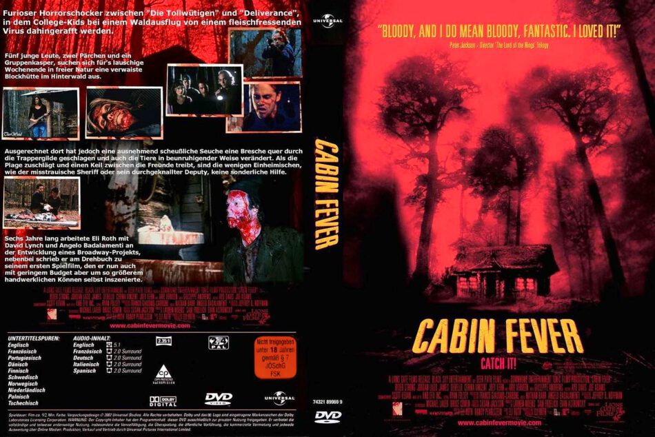 Cabin Fever R2 Cover - DVDcover.Com