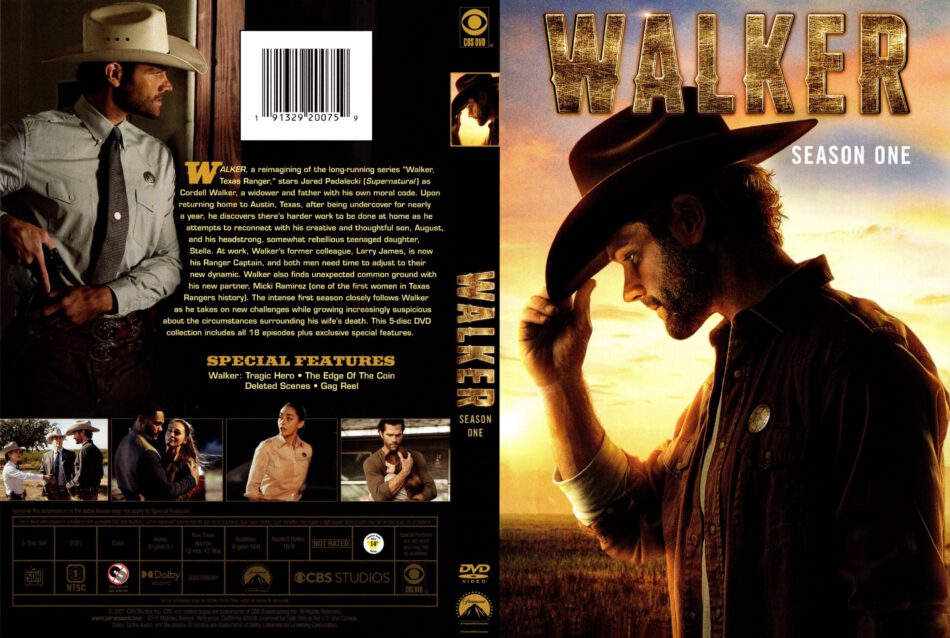 WALKER TV SERIES COMPLETE SEASON ONE 1 New Sealed Blu-ray 2021 TV