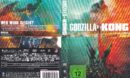 Godzilla vs. Kong (2021) R2 DE DVD Cover & Label