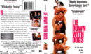 LIE DOWN WITH DOGS (1995) DVD COVER & LABEL