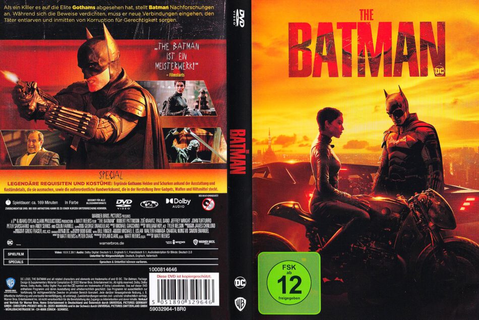The Batman R2 DE DVD Cover 