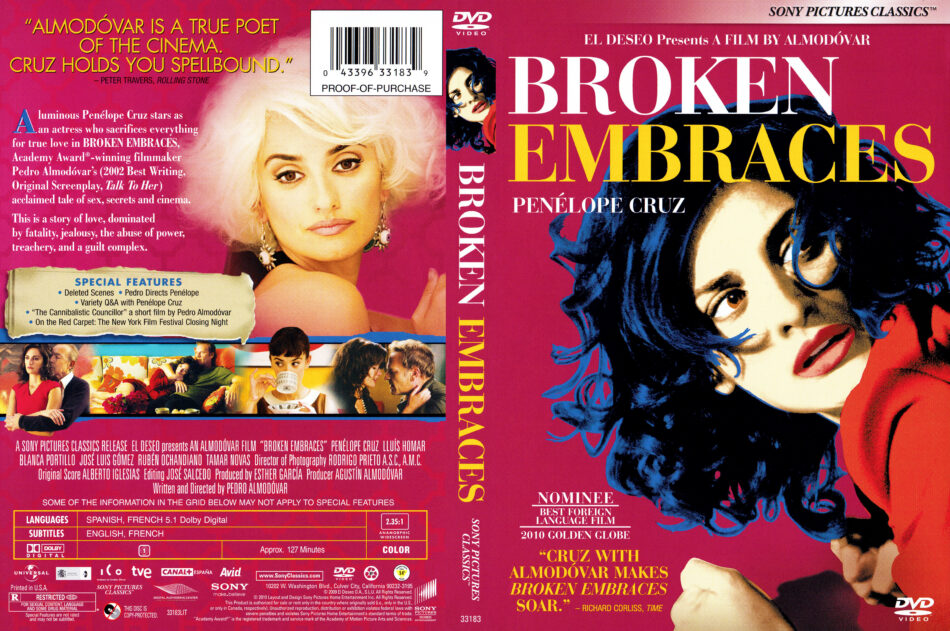 Broken Embraces 2010 R1 Dvd Cover Dvdcover