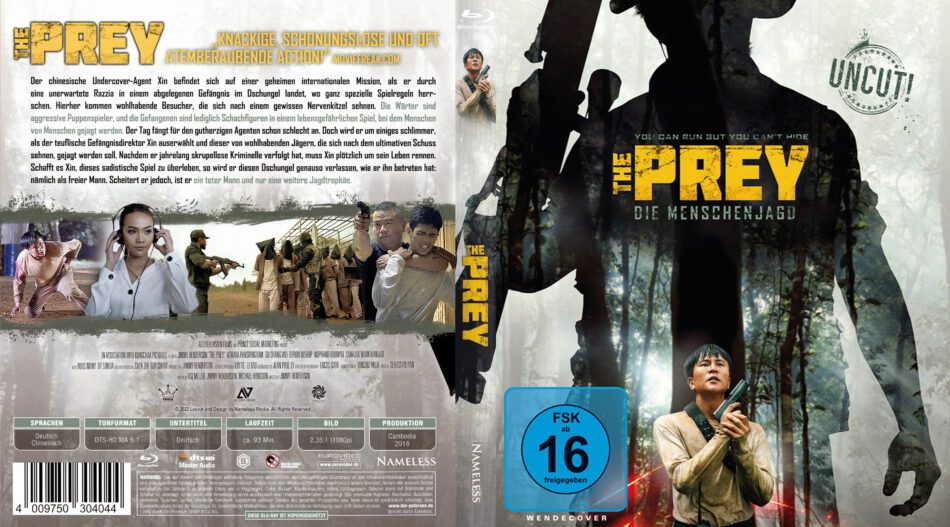 The Prey Die Menschenjagd De Blu Ray Cover Dvdcover Com