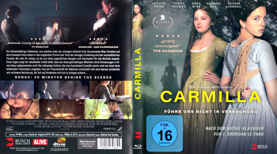 Carmilla DE Blu-Ray Cover - DVDcover.Com