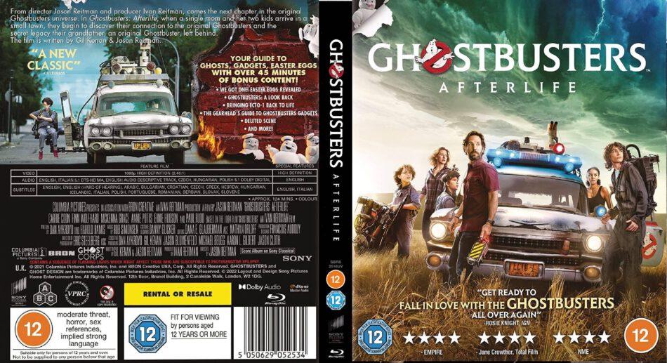 ghostbusters afterlife blu ray nederland