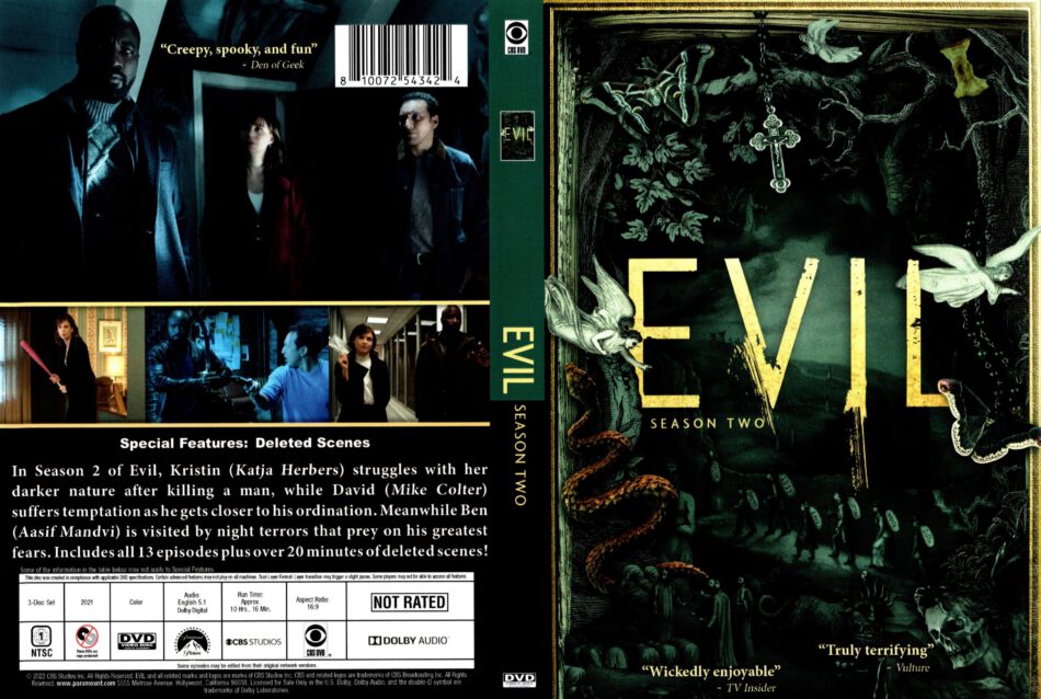 Evil - Season 2 DVD Cover - DVDcover.Com
