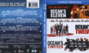 Ocean's 11, 12 & 13: Triple Feature Blu-Ray Cover & Labels