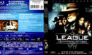 THE LEAGUE OF EXTRAORDINARY GENTLEMEN (2003) BLU-RAY COVER & LABEL