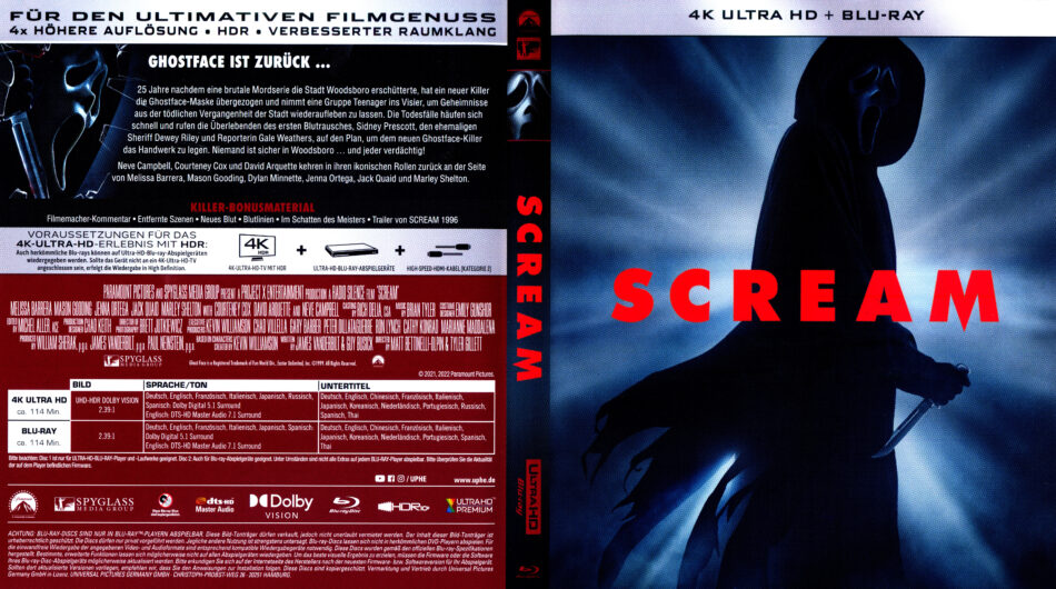 Scream (2022) (DVD)