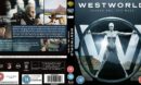 Westworld - Season One : The Maze (2016) R2 UK Blu Ray Cover and Labels