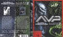 Alien vs. Predator Double Feature (2004-2007) R2 DE DVD Cover & Label