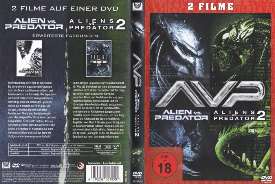 Aliens vs Predator 2 - Extended Version | DVD r293