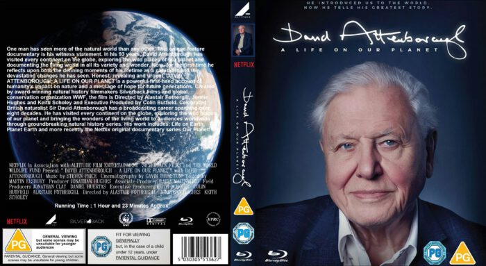 David Attenborough - A Life On Our Planet (2020) Custom R2 UK Blu Ray ...