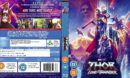 Thor - Love and Thunder (2022) R2 UK Blu Ray Cover and Label