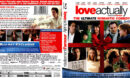 LOVE ACTUALLY (2004) BLU-RAY COVER & LABEL