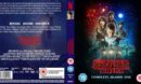 Stranger Things - Season 1 (2016) R2 UK Blu Ray Cover and Labels