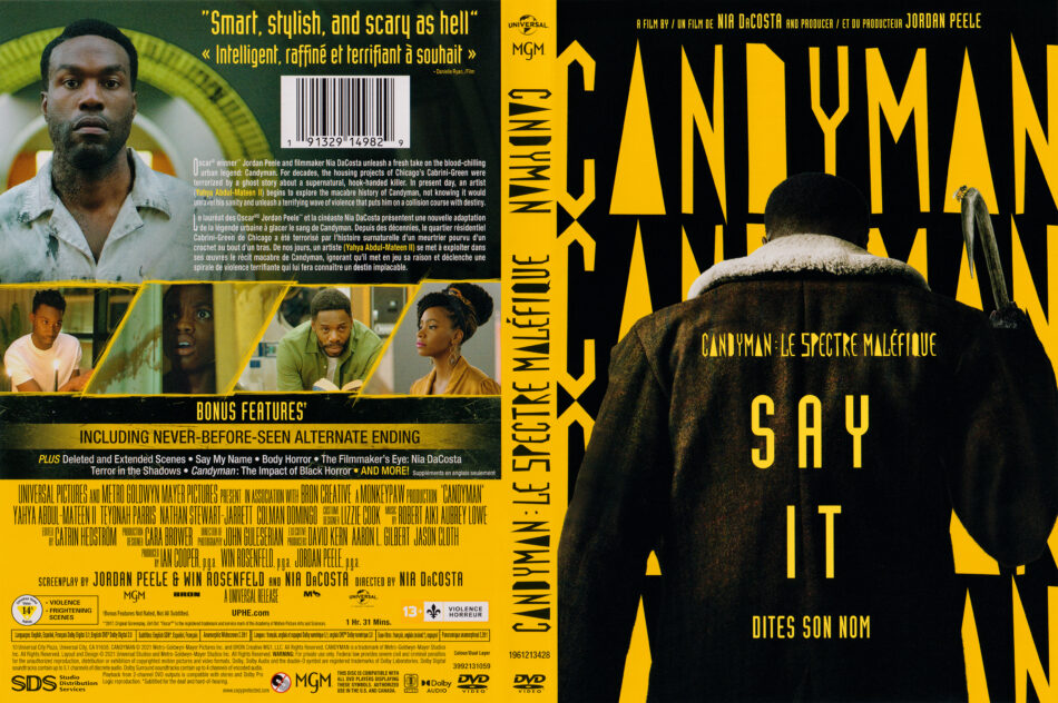 Candyman (2021) R1 DVD Cover