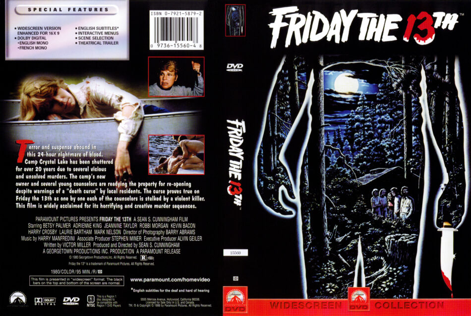 Friday The 13th [1980] [DVD] [1980]: : B Palmer