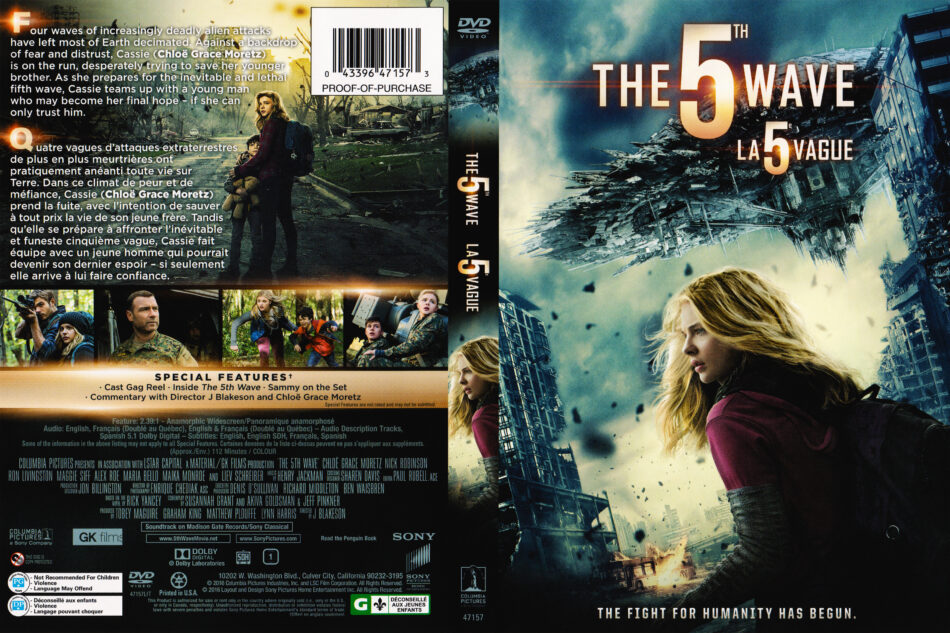 the 販売 5th wave dvd ラベル