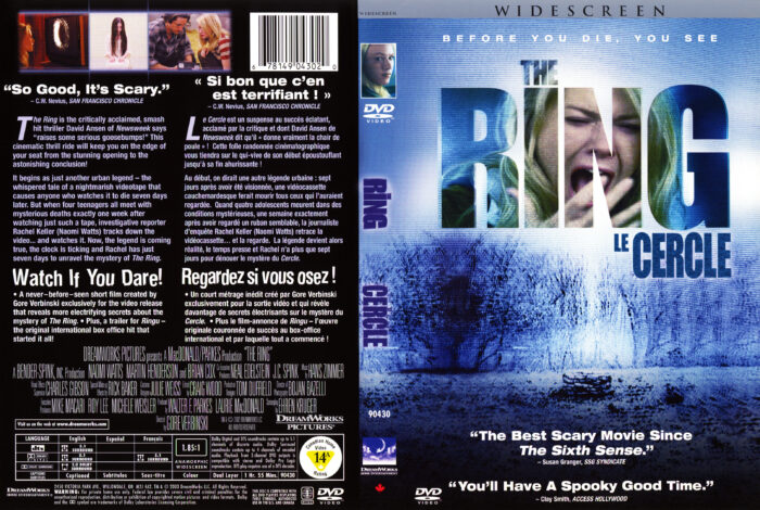 The Ring (DVD, 2002) Scene Index Horror, Thriller, Naomi Watts, Martin  Henderson | eBay