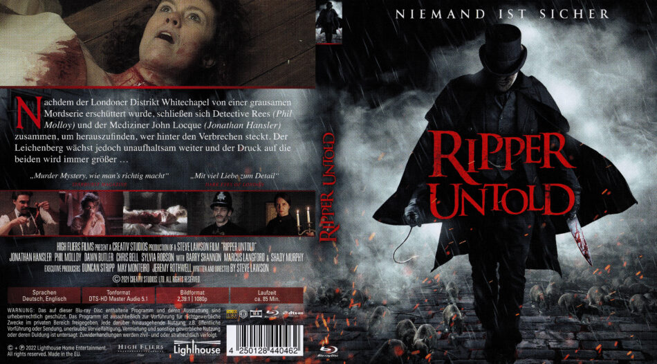 Ripper Untold (2021) DE Blu-Ray Covers - DVDcover.Com