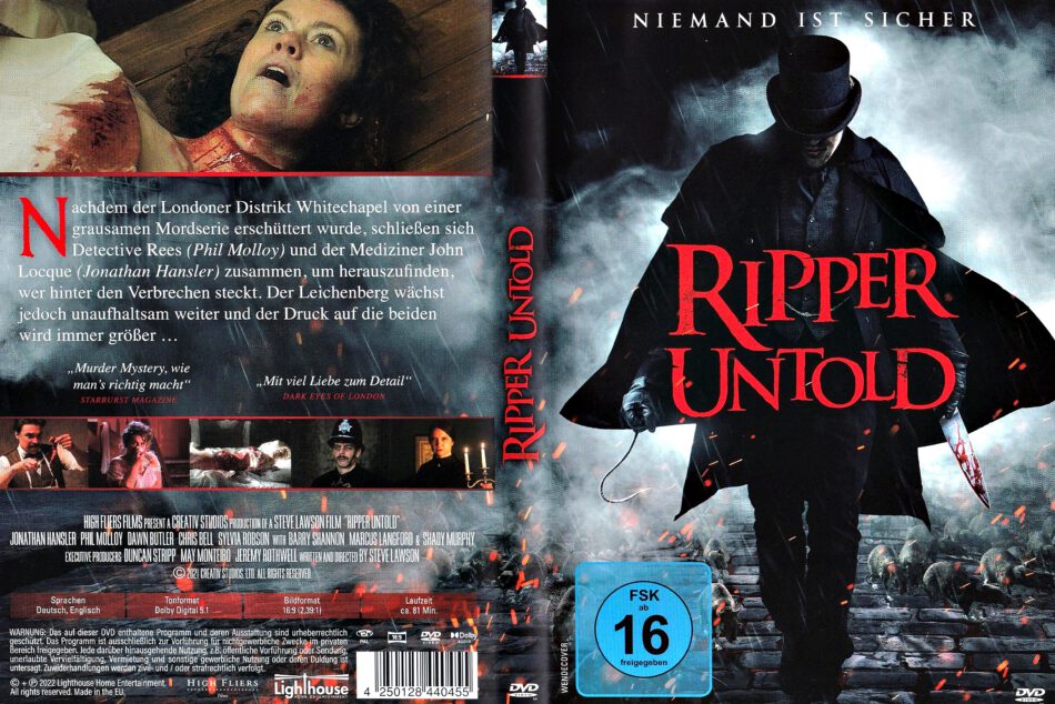 Ripper Untold R2 DE DVD Cover - DVDcover.Com