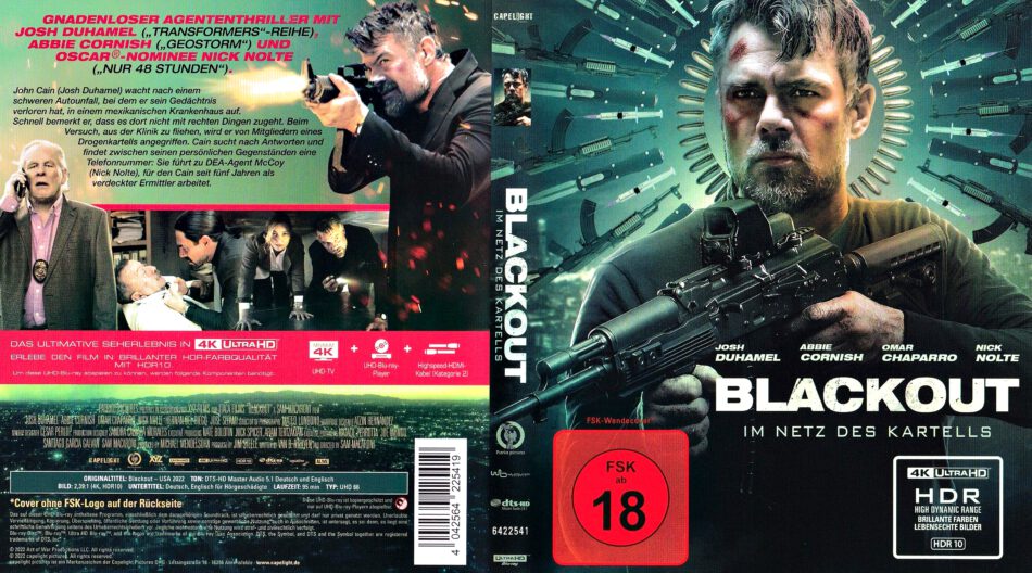 Blackout-Im Netz des Kartells DE 4K UHD Cover - DVDcover.Com