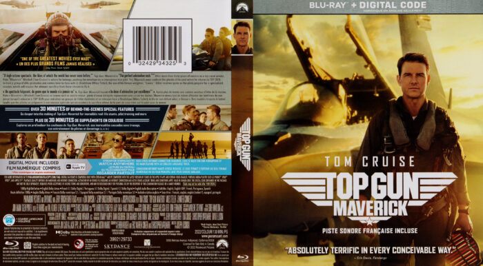 Top Gun - Maverick (2022) Blu-Ray Cover 