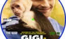 Gigi And Nate (2022) R1 Custom DVD Label