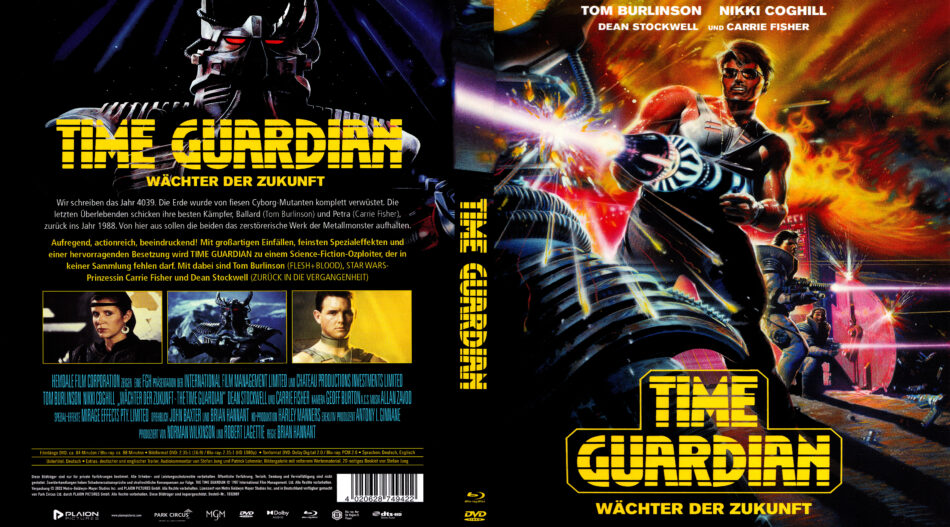 Wächter der Zukunft (1987) DE Blu-Ray Cover - DVDcover.Com