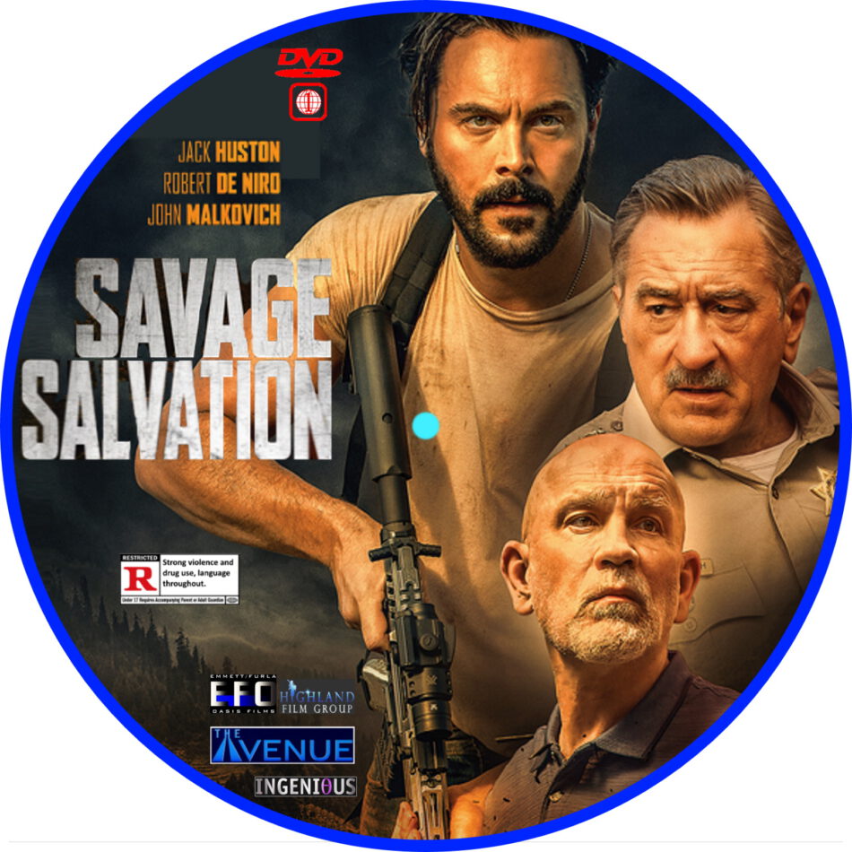 Savage Salvation 2022 R1 Custom DVD Label DVDcover.Com