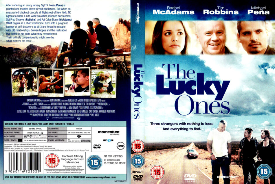 The Lucky Ones 2008 R2 Dvd Cover And Label Dvdcovercom 5497