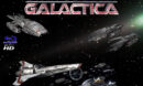Kampfstern Galactica (1978) DE Custom Blu-Ray Label
