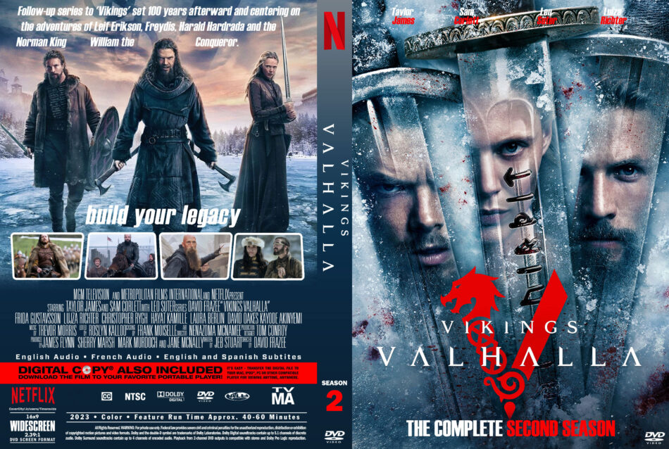 Vikings Valhalla Season R Custom Dvd Cover Dvdcover Com