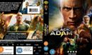 Black Adam (2022) R2 UK Blu Ray Cover and Label