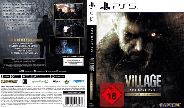 Resident Evil Village (PS5 Cover Art Only) No Game Included 13388580019