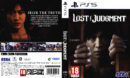 Lost Judgment (2021) PS5 Cover & Label