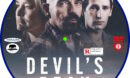 Devil's Peak (2023) R1 Custom DVD Label