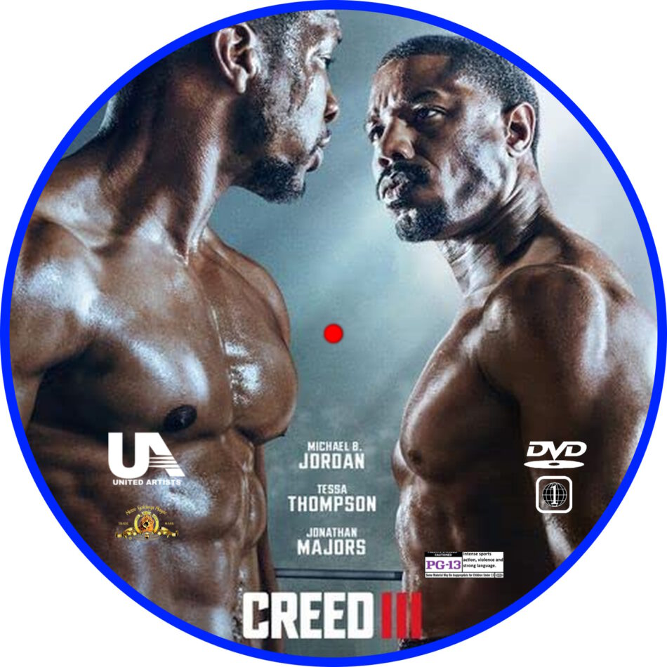 Creed III (2023) R1 Custom DVD Label, 58% OFF