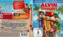 Alvin und die Chipmunks 3 DE Blu-Ray Cover & Label