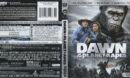 Dawn Of The Planet Of The Apes 4K UHD Cover & Labels