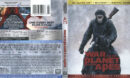 War For The Planet Of The Apes 4K UHD Cover & Labels