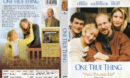 One True Thing (1998) R1 DVD Cover & Label