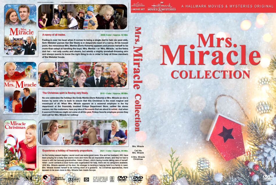 Mrs. Miracle Collection R1 Custom DVD Cover