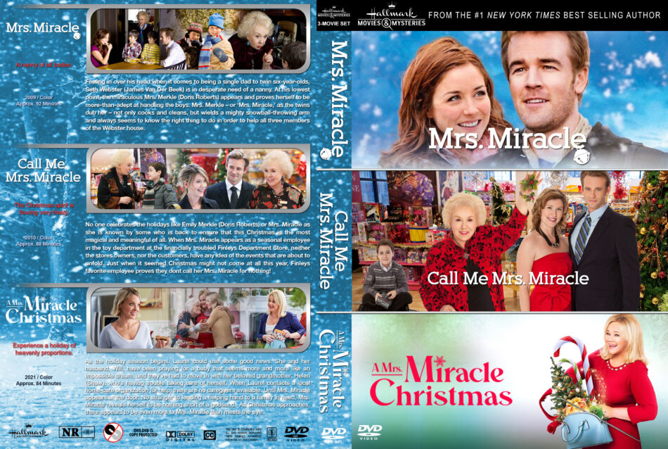 Mrs. Miracle Triple Feature R1 Custom DVD Cover