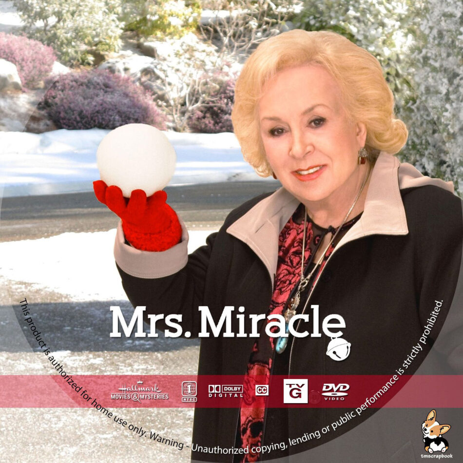 Mrs. Miracle R1 Custom DVD label