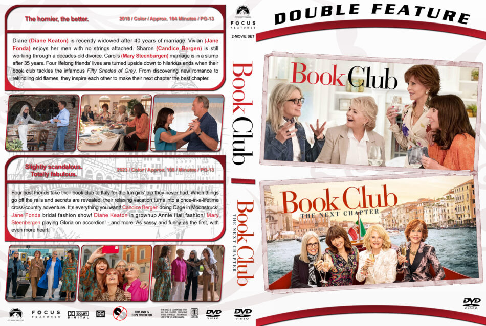 Book Club Double Feature R1 Custom DVD Cover DVDcover.Com