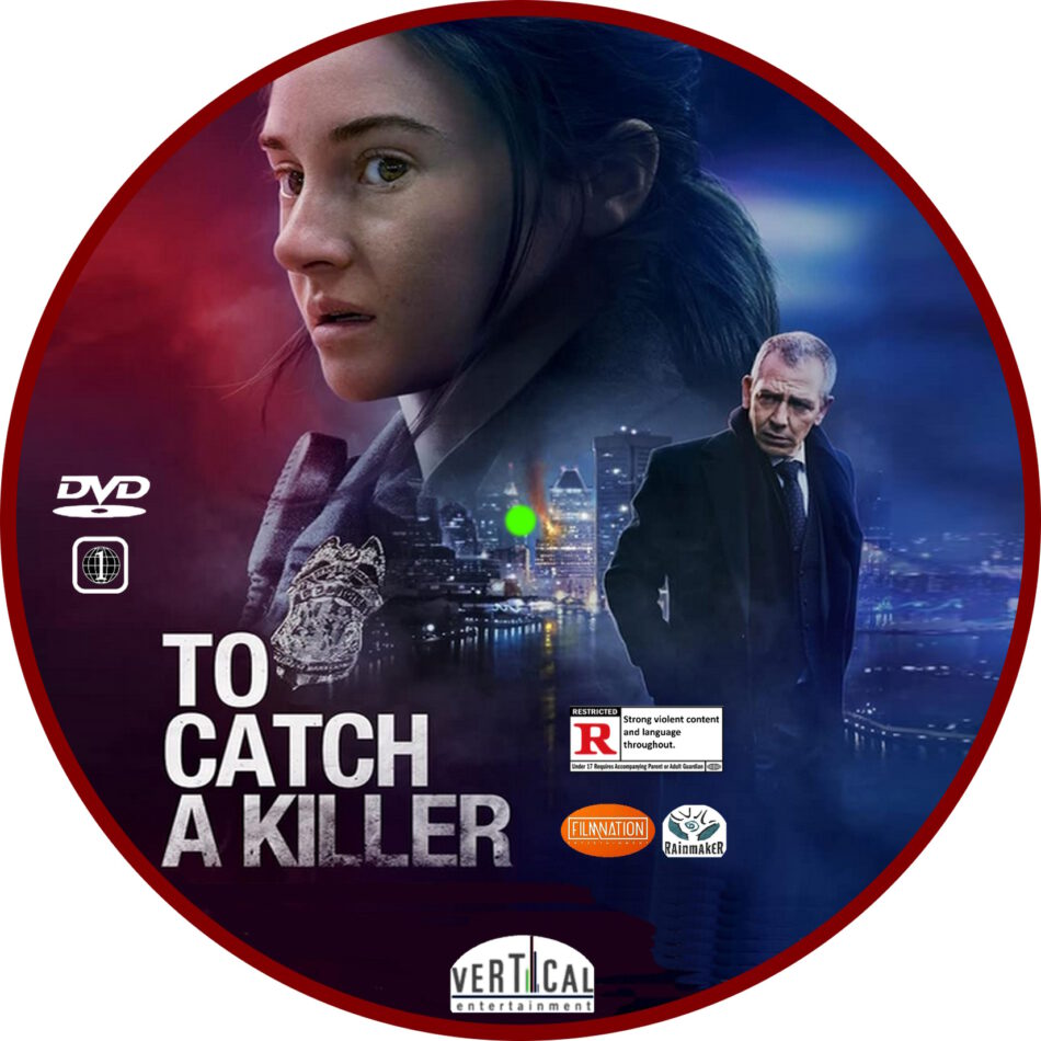 To Catch A Killer (2023) R1 Custom DVD Label